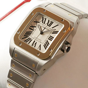 ブランド CARTIERカルティエ時計コピー サントス100 W200728G