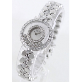 ショパール ダイヤモンド シルバー レディース 20/5595-20 スーパーコピー 時計