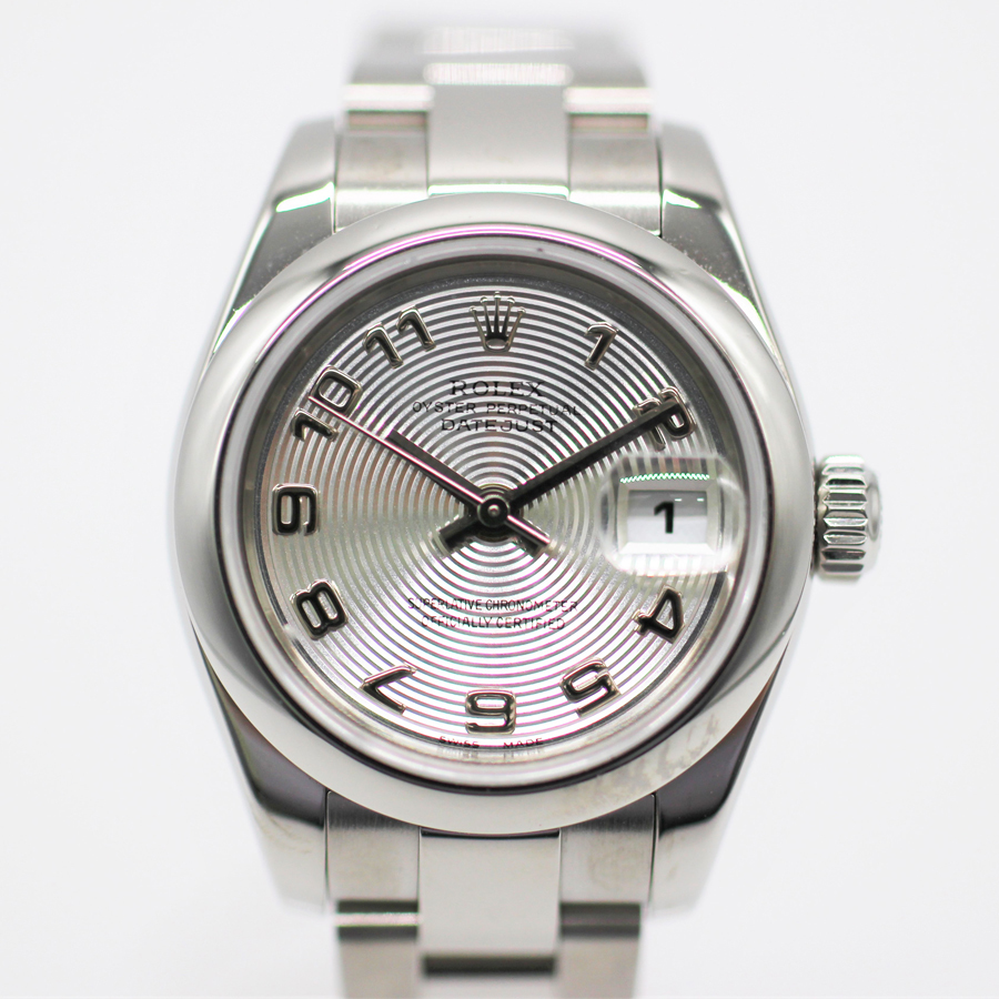 【ロレックス】 腕時計　デイトジャスト　179160　シルバーコンセントリック　SS　自動巻き　中古品_1