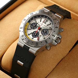 ブランド ブルガリBvlgari時計コピー ディアゴノ プロフェッショナル フライバッククロノ GMT40C6SVD/FB