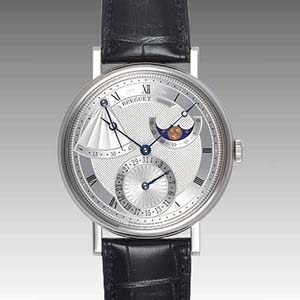 ブレゲ 時計人気 Breguet 腕時計 クラシック パワーリザーブ ムーンフェイズ 7137BB/11/9V6 スーパーコピー