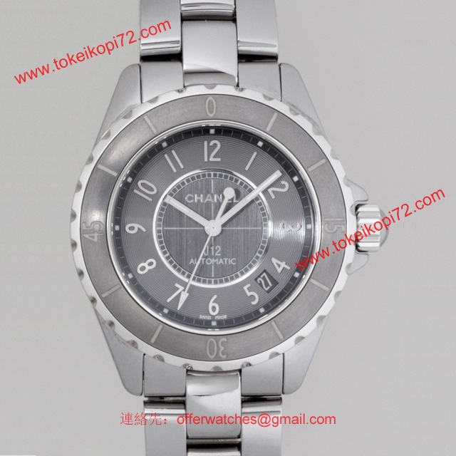 シャネル CHANEL時計 J12 クロマティック 38mm チタンセラミック グレー H2979 シャネル CHANEL時計 J12 クロマティック 38mm チタンセラミック グレー H2979