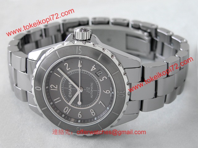 シャネル CHANEL時計 J12 クロマティック 38mm チタンセラミック グレー H2979 シャネル CHANEL時計 J12 クロマティック 38mm チタンセラミック グレー H2979