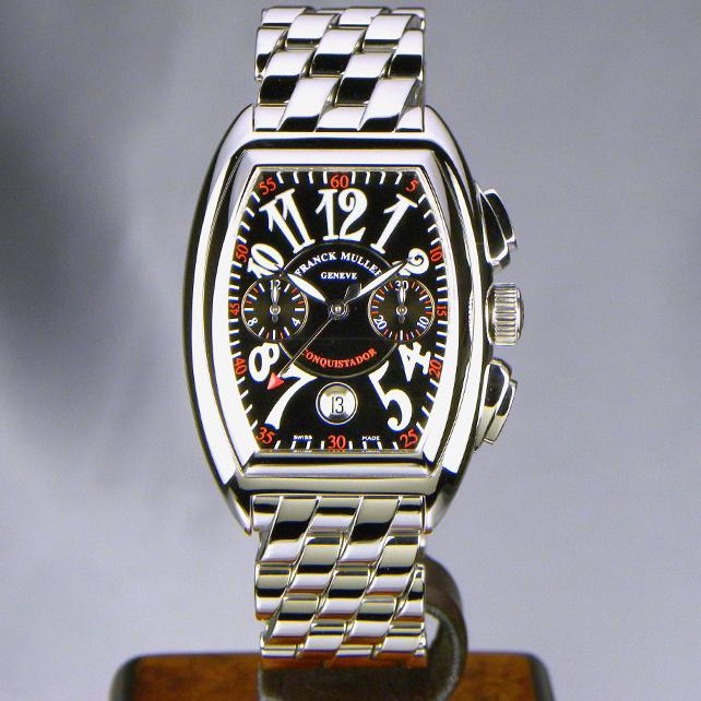 FRANCK MULLER フランクミュラー時計偽物 コンキスタドール 2カウンタークロノグラフ 8001CC スーパーコピー