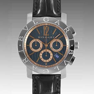 Bvlgari ブルガリ時計偽物 コピー クロノ タイプ 新品メンズ BB42C3SLDCH