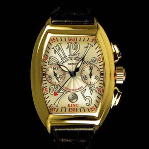 FRANCK MULLER フランクミュラー スーパーコピー時計 コンキスタドール キング クロノグラフ（Dバックル付き）8005CCKING