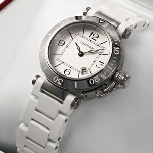 ブランド CARTIERカルティエ時計コピー パシャ シータイマー レディー(ミニ) W3140002
