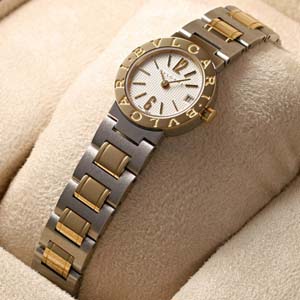 BVLGARIブルガリ時計 スーパーコピー レディース コンビ ホワイトダイヤル BB23WSGD/N