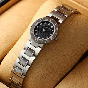 ブランド ブルガリBvlgari時計コピー レディース ブラックダイヤル/12ダイヤインデックス BB23BSS/12N
