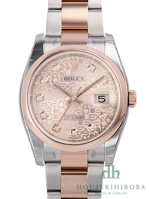 ロレックスコピー時計(ROLEX) デイトジャスト 116201G