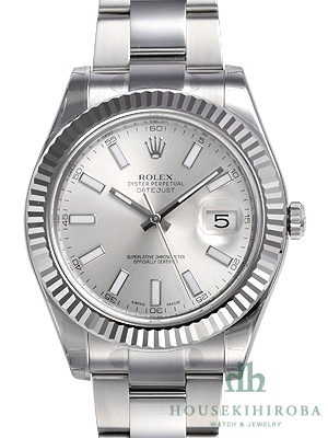 ロレックスコピー時計(ROLEX) デイトジャストII 116334