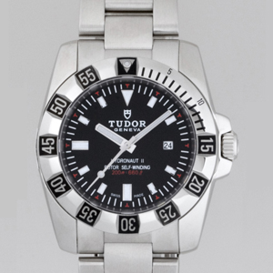 チュードル Tudor腕時計コピー ハイドロノートII3列ブレス レディース ブラック 24030